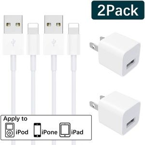 Lightning Cables & Wall Cubes for iPhone